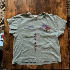 Urban Outfitters Gray Graphic Tee